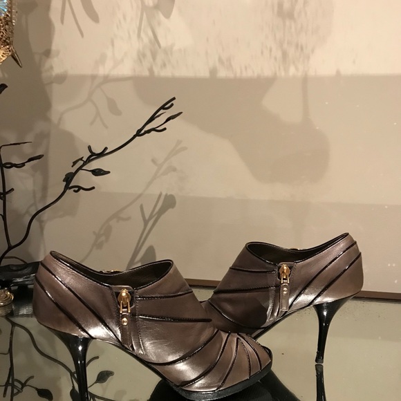 Louis Vuitton Marlene Calfskin Open Toe Bo… - Picture 3 of 13